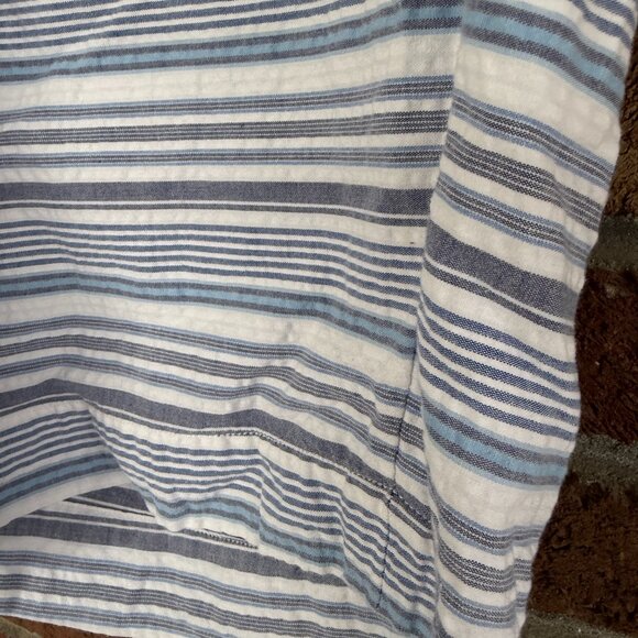 POLO Ralph Lauren * textured shorts * size 33 * white / blue * pockets * EUC - Picture 4 of 12